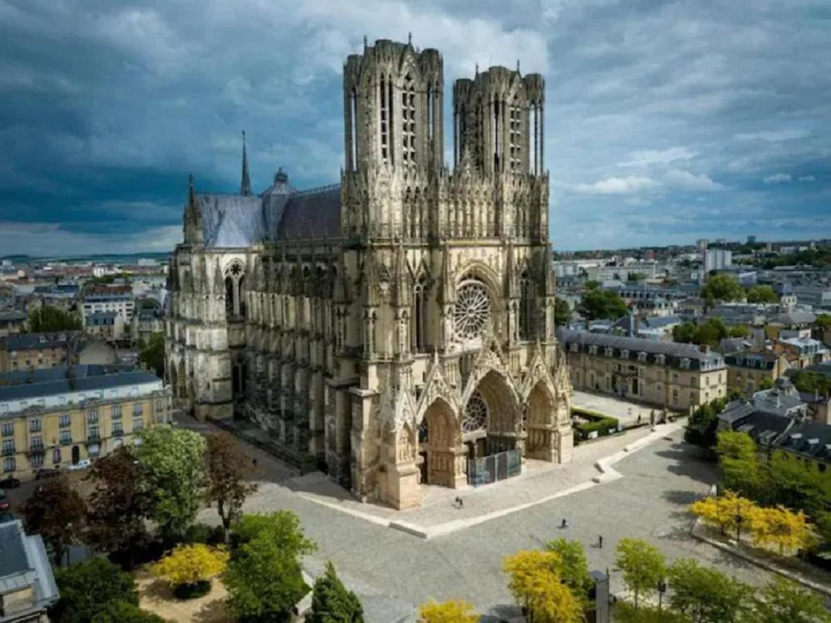 ריימס Appartement Lumineux Proche Cathedrale מראה חיצוני תמונה